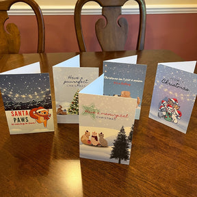 Christmas Cards & PawPrint Stamp Kit